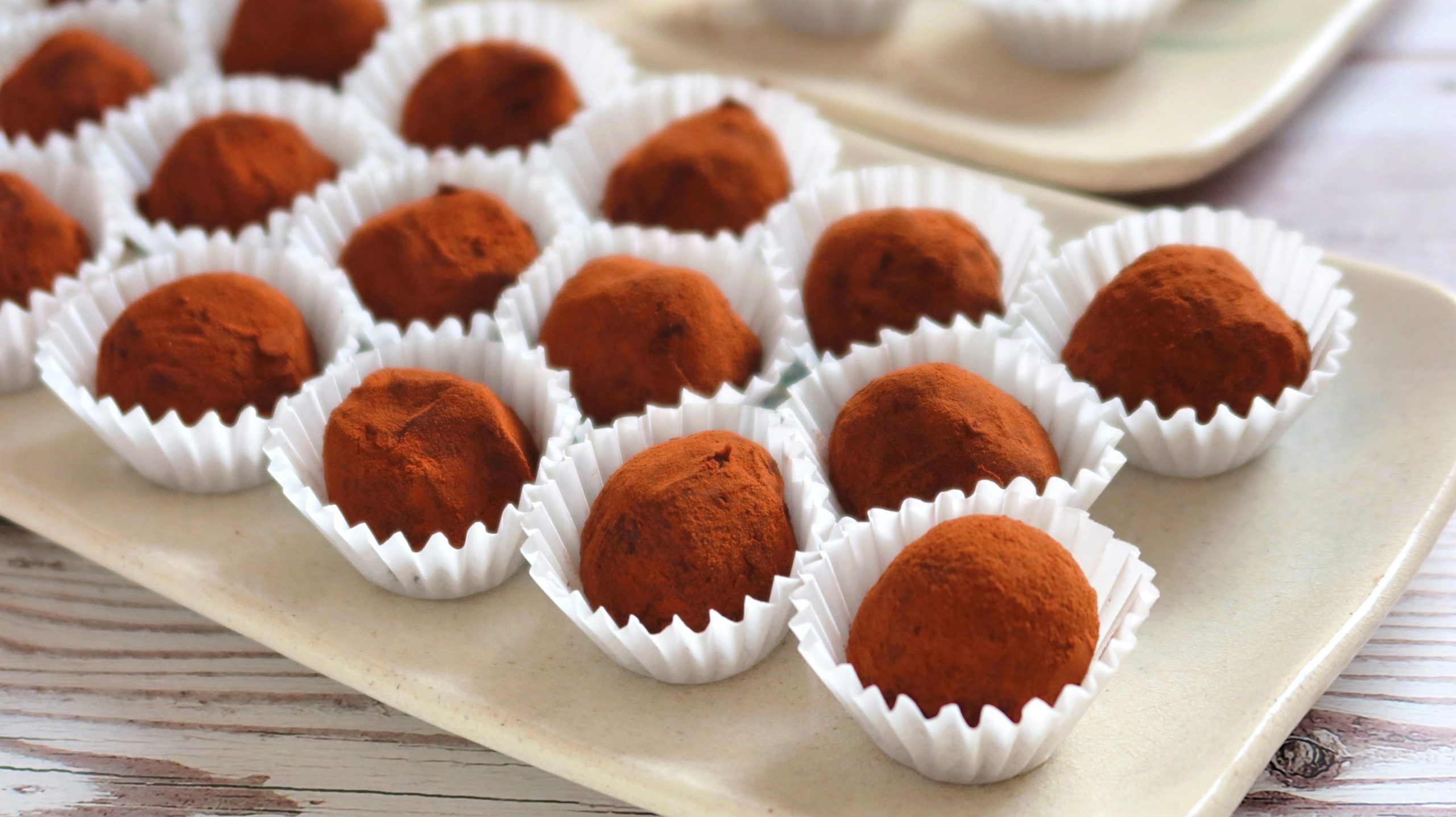 Trufas de chocolate